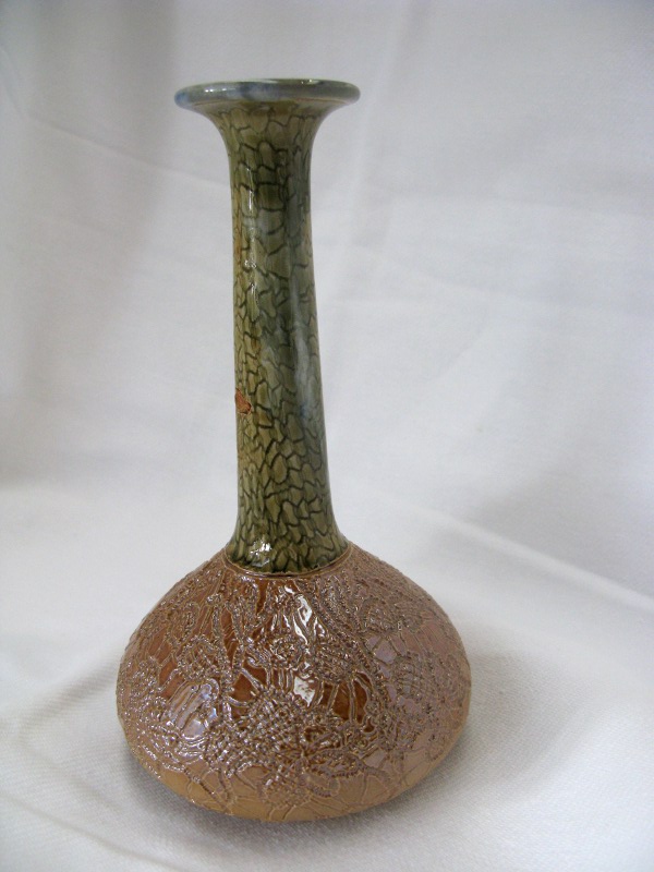 Doulton Slaters Patent Vase by Nellie Garbett